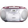 Scd-42 Lenco, Radio-cd, Radio-cassette, Ultra Short Waves (fm), Red