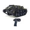 Remote Control Tank, 2.4GHz All Terrain 360 degrees  Rotating Toy Vehicle with Lights, Rechargeable Tracked Car Gifts