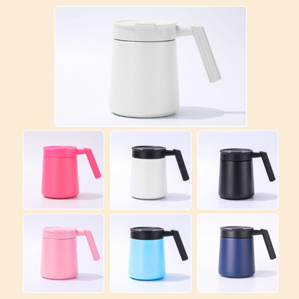 Leakproof Insulated Coffee Mug Simple Vacuum Flask Household Stainless Steel Cup Office/School