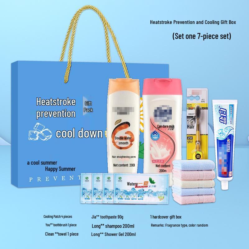 Summer Cooling & Comfort Gift Set for Employee Welfare