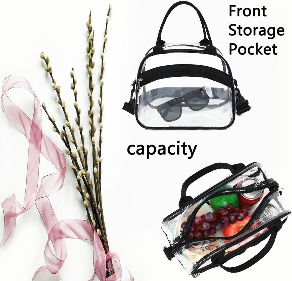 Przezroczysta kosmetyczka z regulowanymi paskami Podróżna kosmetyczka Duża pojemność Kosmetyczka Wodoodporna Kosmetyczka do mycia dla kobiety