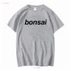 Bonsai T Shirt Plant Lover Gardening Botanical Apparel Minimalist Text Trendy Clothing Nature Inspired Vintage Washed Fashion