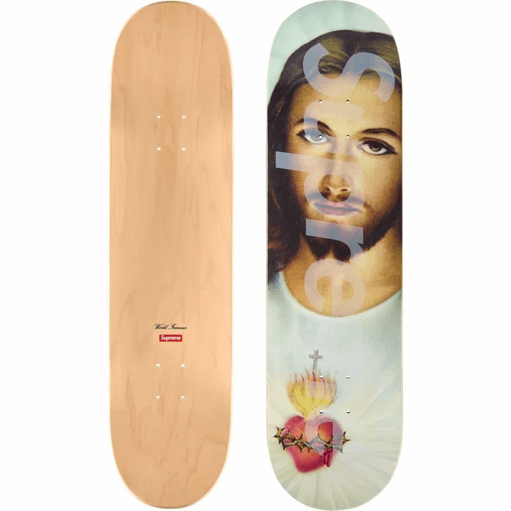 Supreme Prayer Card Skateboard Multicolor One
