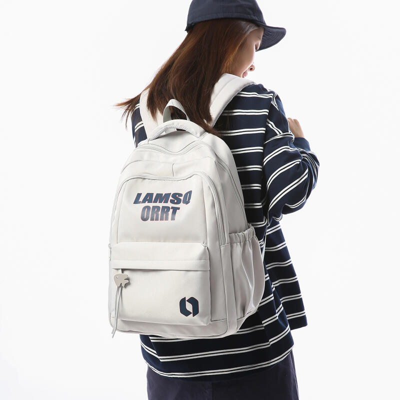 Large Capacity Men's Backpack Junior High School Student Schoolbag Women's Travel Backpack