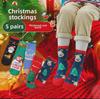 Christmas Cartoon Thick Terry Socks for Boys & Girls: Warm Winter Towel Socks for Kids