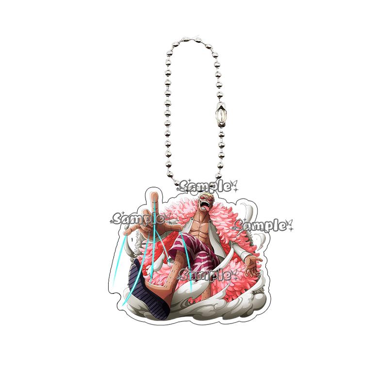 

Anime Cartoon Rosinante Doflamingo Acrylic Keychain Pendant Bag Decor Cartoon Backpack Accessories Keyring Charm Festival Gifts about 5cm