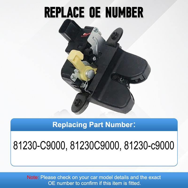 Rear Trunk Boot Lid Lock Latch for Hyundai Creta Ix25 2016 2017 2018 81230-C9000 81230C9000
