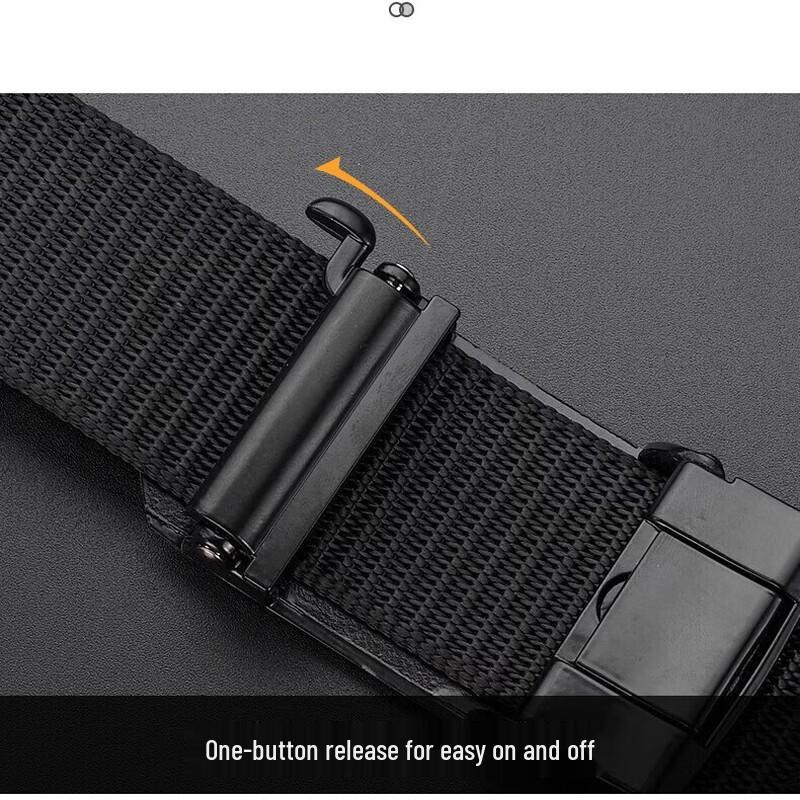 HOCR Men's Elastic Woven Canvas Belt