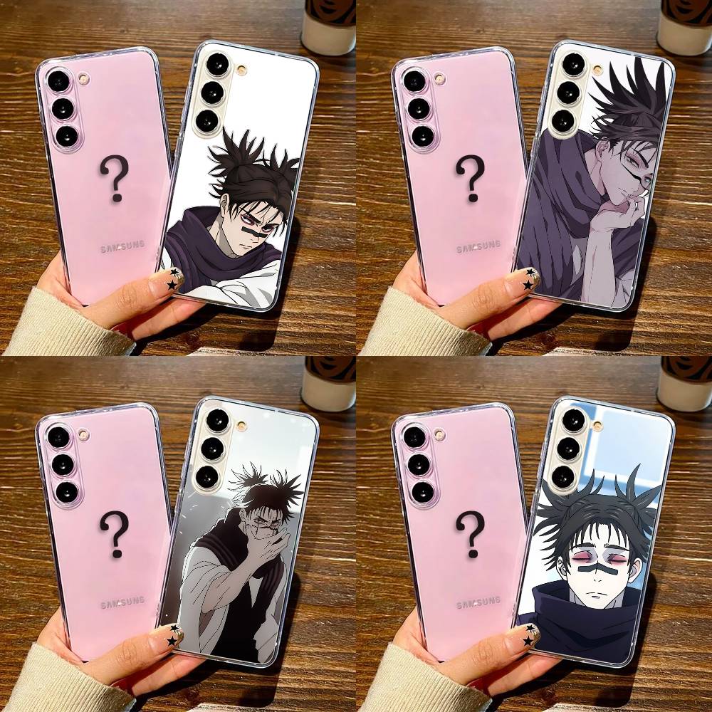 Anime Choso Phone Case For SamsungS25,24,21,22,23,30,Ultra,20,Plus,Fe,Lite,Note,10,9,5G Transparent Cover