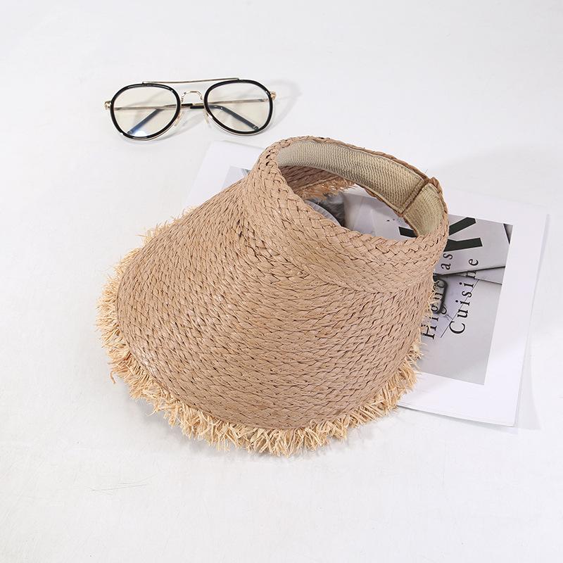 Daisy Flower Straw Hat for Women In Summer Woven Headband Style Sun Hat for Outdoor Beach Vacation Sun Protection Straw Hat