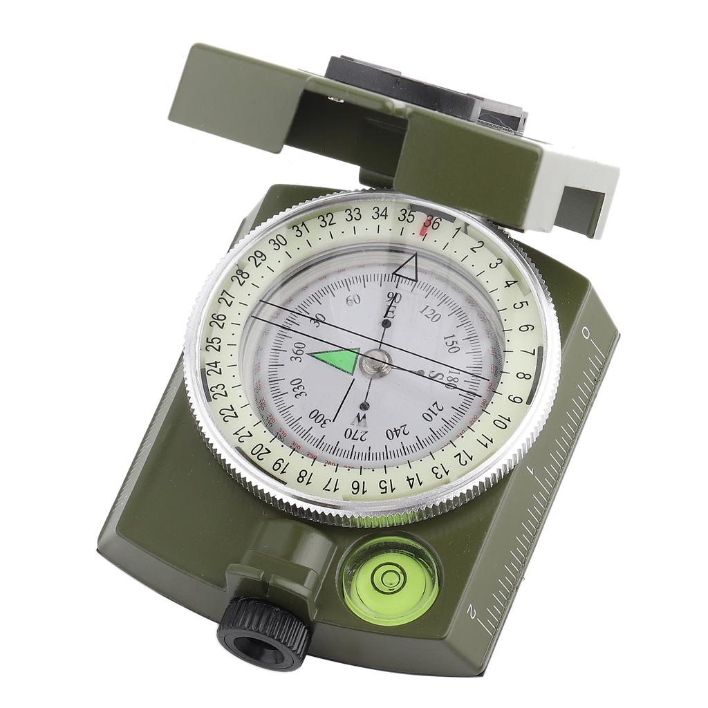 2Colors Outdoor Military Sighting Night Light Lensatic Waterproof Compass