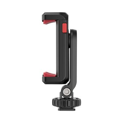 Suporte para telefone Monitor de câmera ajustável Monitor de câmera Preto Suporte de ângulo firme portátil Instalação prática Visão de ângulo amplo