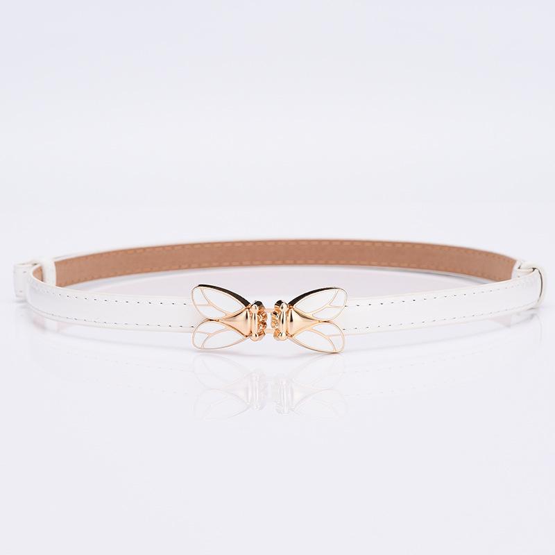 Simple Slim-Fitting Thin Waist Seal Simple Decorative Dress Women'S Student Belt