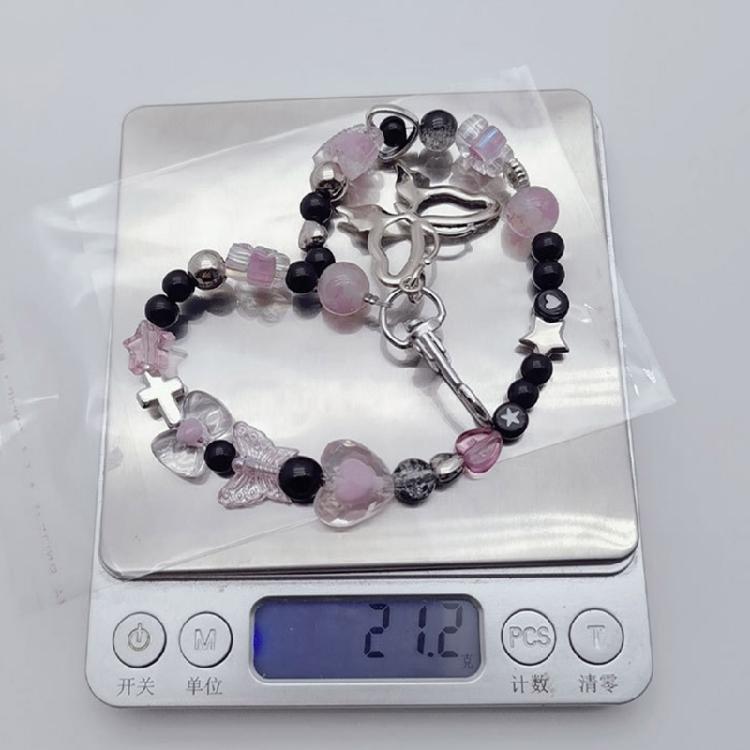 DIY Handmade Backpack Accessory Phone Lanyard Phone Charm Sweet Phone Accessory