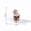 Halloween Skull and Bat Figurine Decorative Accessories Mini Micro-landscape Ornaments