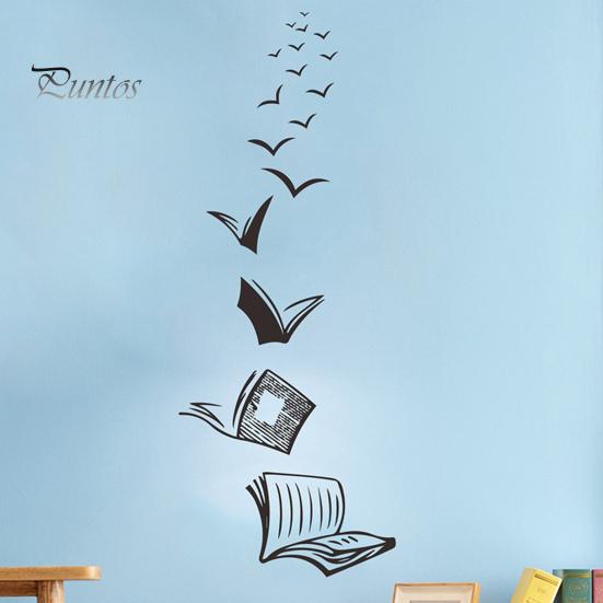 Naklejka ścienna PVC Wodoodporna samoprzylepna Mocna lepkość Wymienna naklejka na książkę Mural Dekoracja okien i drzwi