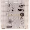 Dancing Girl Clear Stamps Vintage Silicone Seals for DIY Scrapbooking Card Making Embossing Decoration Rubber Stamps top sale
