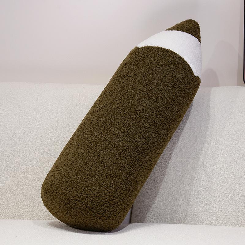 70cm Bunte Bleistift Lange Plüschkissen Spielzeug Weich Gemütlich Große Größe Bleistift Wurfkissen Nickerkissen Kreative Heimdekoration Süßes Kindergeschenk 70CM