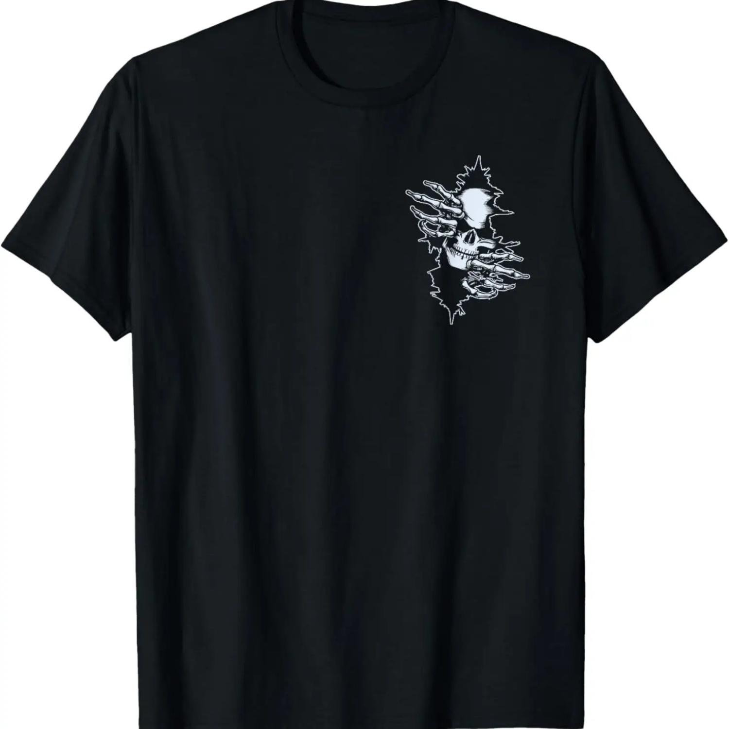 

Dios De Los Muertos Sugar Skull Black White Image Day Dead T-Shirt S чёрный