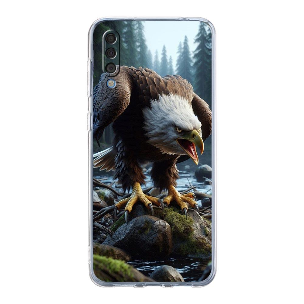 Phone Case For Samsung A56 A36 A26 A16 A14 A12 A22 A32 5G A34 A42 A52 A54 A50 A70 A72 A40 A20E A20S A04S A06 Cover Eagle
