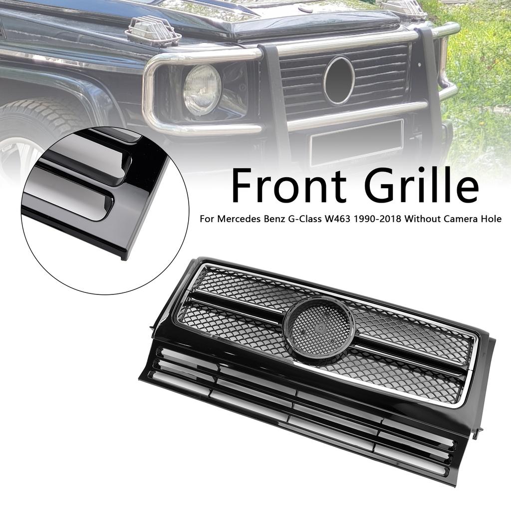 Chrome Black Front Bumper Grill Grille Fit Mercedes Benz W463 1990-2018