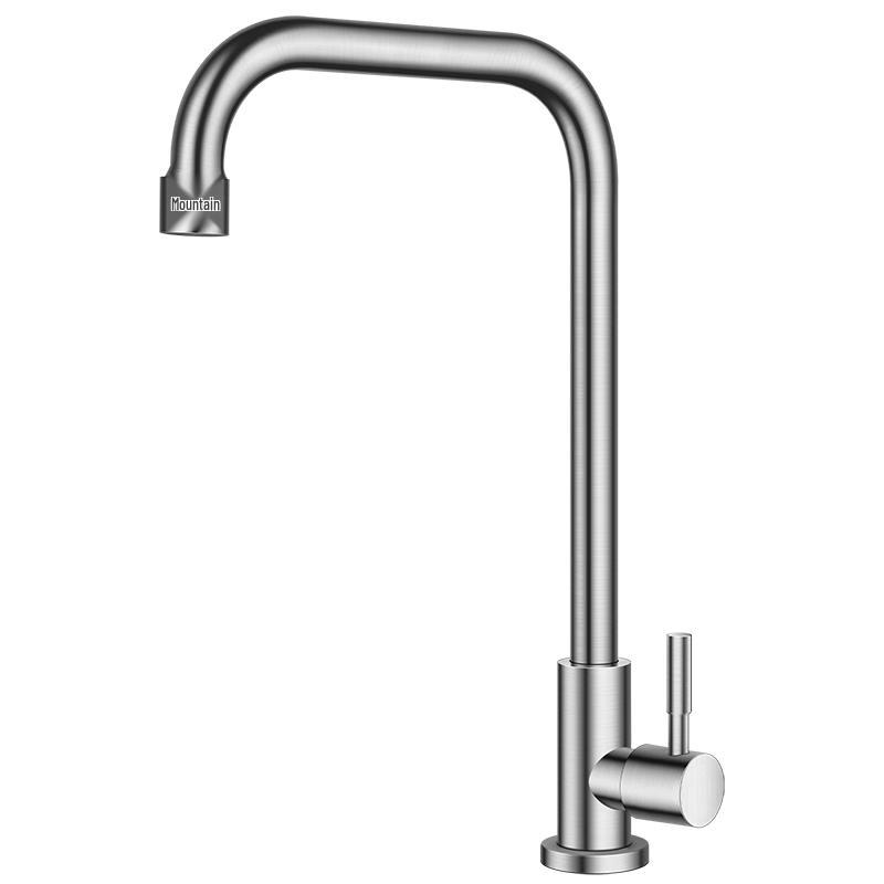 Larsd 304 Stainless Steel Single Cold Kitchen Faucet
