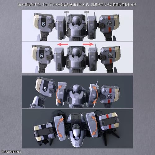 Kotobukiya Front Mission Structure Arts Plus 1/48 Plastic Model Kit Series Zenith V 30th Anniversary Edition, Approximately 132mm Tall, 1/48 Scale Pla