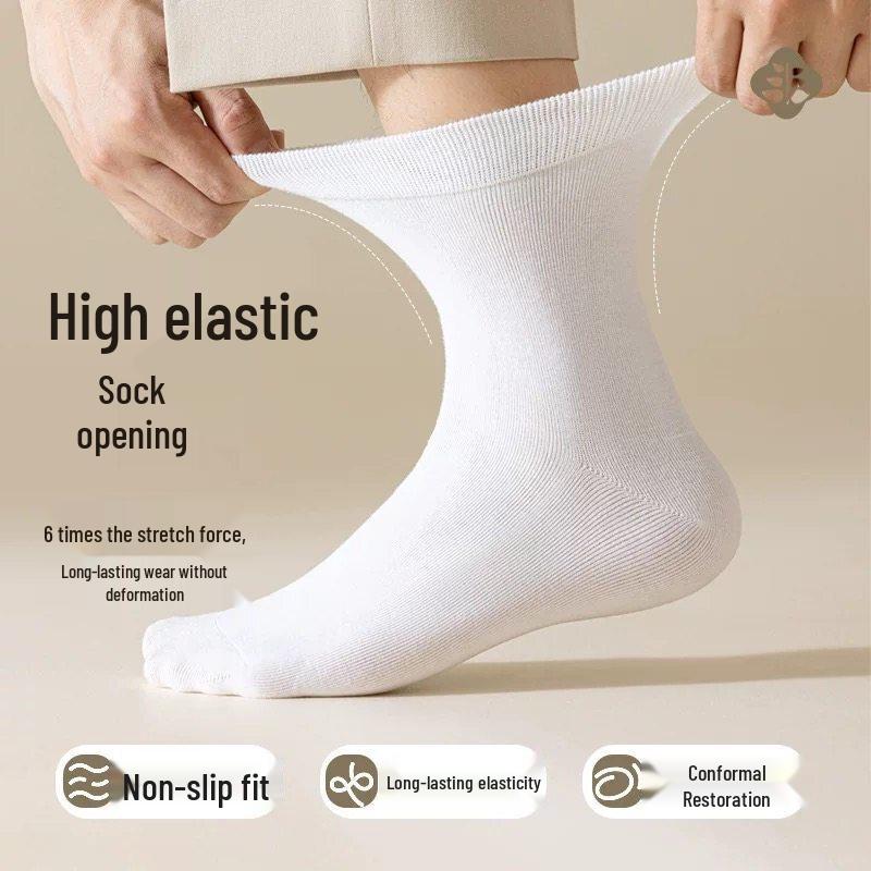 KaShiCong Men's Cotton Disposable Travel Socks