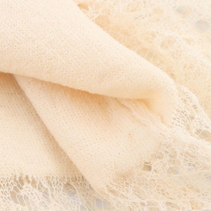 Kaslead New Women Clothes Western Style Laminated Decorative Jacquard Mesh Knitted Dress 3920288