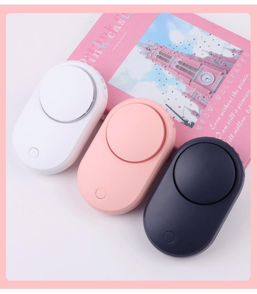 Mini USB Rechargeable Bladeless Fan for Eyelash Extensions