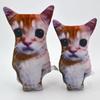21Cm Cute El Gato Cat Plush Toys Wowwow Cat Dolls Plushies Simulation Stuffed Animals Birthday Holiday Gift Kids Collectible Toy