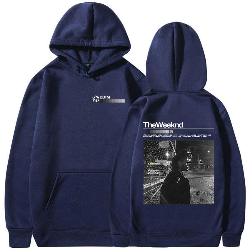 Limited The Weeknd XO Album 2025 Merch Hoodie Men's Retro Loose Fleece Clothing Sweatshirt Hip Hop Oversized Autumn/Winter Hoody