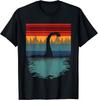 Loch Ness Monster Nessie Cooles Vintage Kryptid Herren Damen T-Shirt