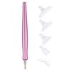 Electric Diamond Art Pen Vacuum Diamond Art Pen with Interchangeable Tips Wax-Free Diamond Art Tool for Round Square Diamonds
