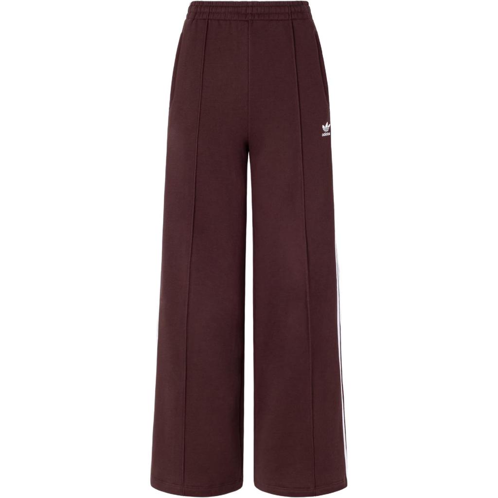 adidas Originals Adicolor Classics Women's Wide Leg Pants Dark Brown/White IS6912