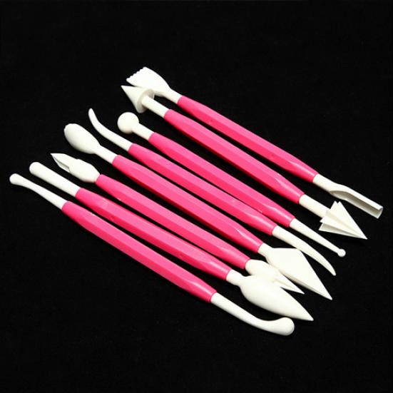 Fondant tårta dekorera blomma Sugarcraft modellering verktyg Lera