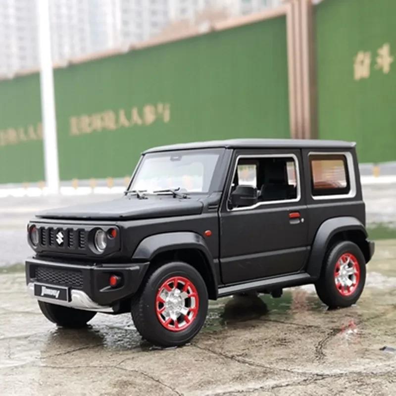 1:18 Jimny Alloy Car Model Diecast Metal Toy Off-Road Vehicles Car Model Sound and Light Simulation Kids Gifts H10