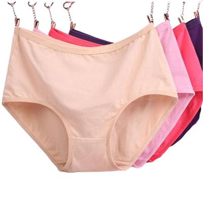 Damen-Unterwäsche in Übergröße, hohe Taille, Baumwolle, Damen-Unterhose, XL, XXL, 3XL, 4XL, 5XL