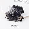 Elegant Women's Mesh Scrunchie Hair Tie - Luxurious High-End Hair Accessory