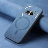 For Magsafe Leather Case for Nothing Phone 2A Plus Matte Shockproof Magnetic Wireless Charging Phone Protection Cover for Nothing CMF Phone 2Pro 1