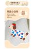 Baby Jumpsuit with Soft Cotton Clip-On, Newborn Long Sleeve Cartoon Climbing Clothes