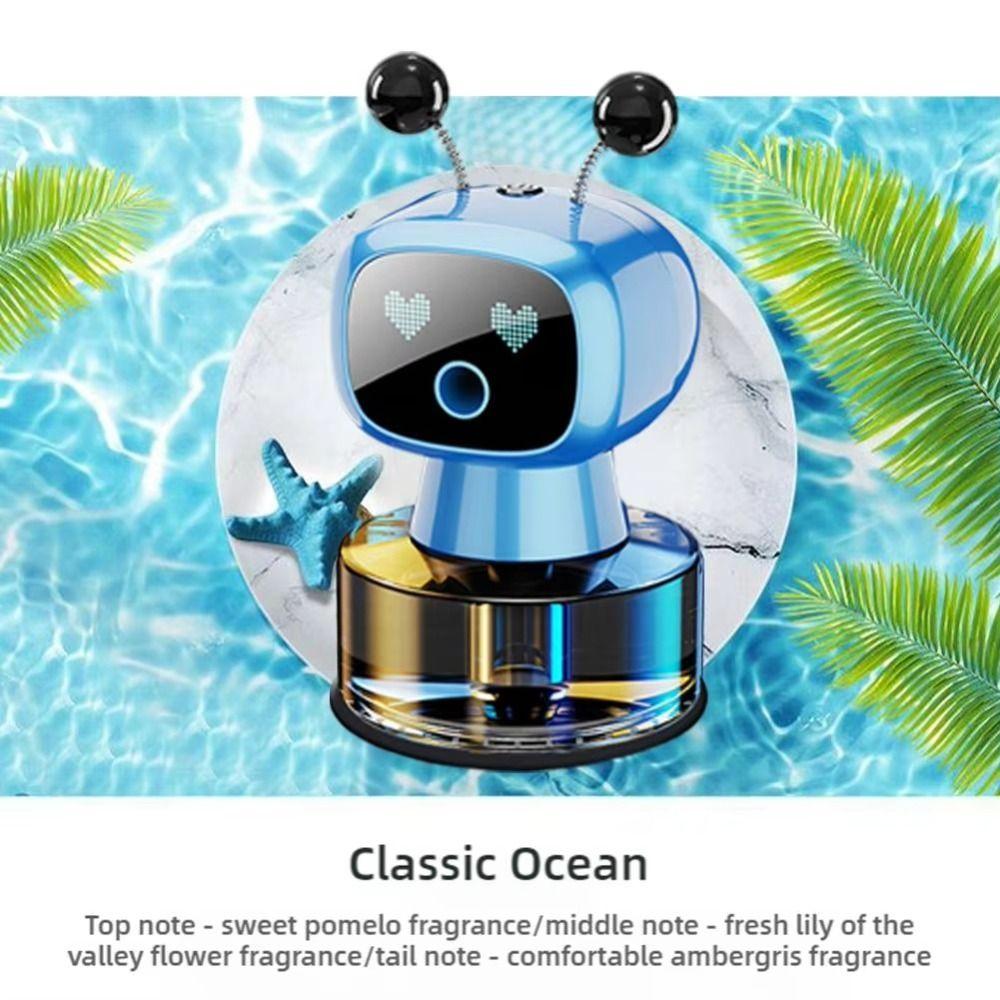 5 Colors Car Aroma Diffuser Plastic Adjustable Intelligent Diffuser  Car Ornaments