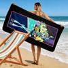 Lagoona Print Beach Towel, Large Soft Quick Dry Towel for Beach Camping Swimming