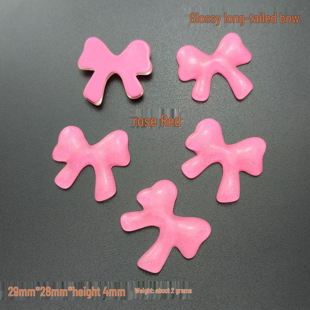 DIY Resin Bow Jewelry, Hair Clips & Claws, Phone Case Fabric, Refrigerator Magnet Materials