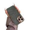 Electroplated Suede Protective Case for iPhone 14/13 Pro Max