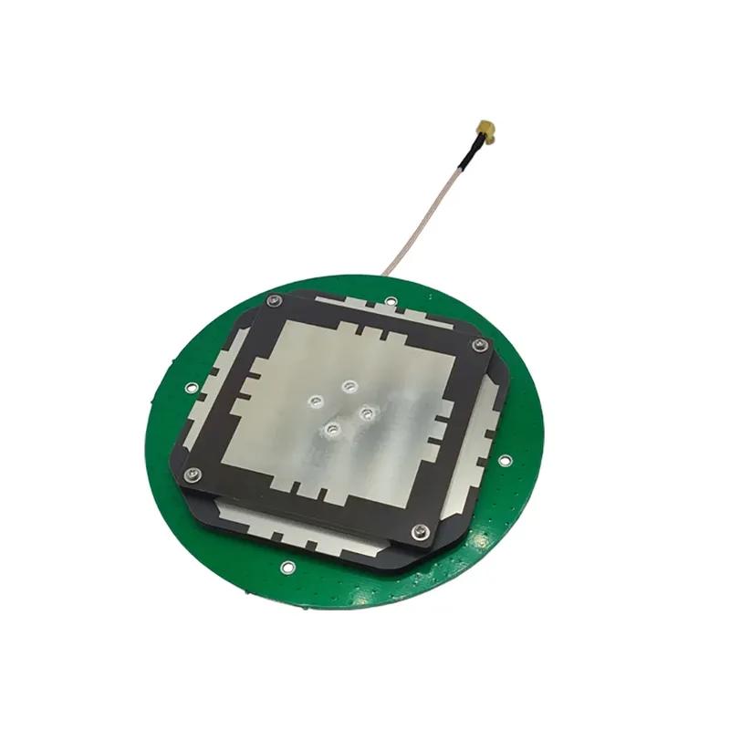High Precision Internal Four-System Eight-Frequency Active Measurement GNSS Antenna GPS RTK Used for UAV Car Boat Vehicle
