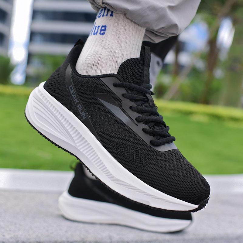 Quality Mens Shoes Four Seasons Breathable Soft Bottom Non Slip Mesh Casual Sports Shoes Outdoor Running Shoes Student Sneakers