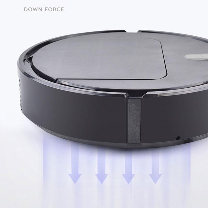 Robotic Vacuum Cleaner Automatic Sweeping Robot Mopping Machine for Pet Hair, Carpets, Hard Floors Powerful Suction