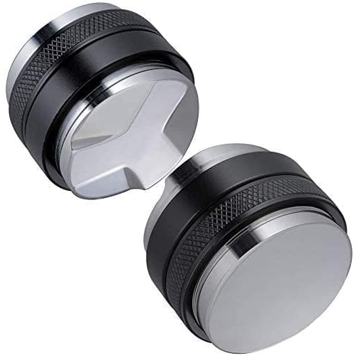 NEOUZA 58mm Coffee Distributor & Tamper 2 In 1, Dual-Head Coffee Leveler Fits E61 Group Machines