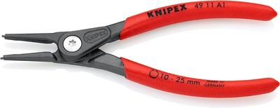KNIPEX Precision Snap Ring Pliers for Straight 4911-A1-TJ Shafts, 4911-A1-TJ